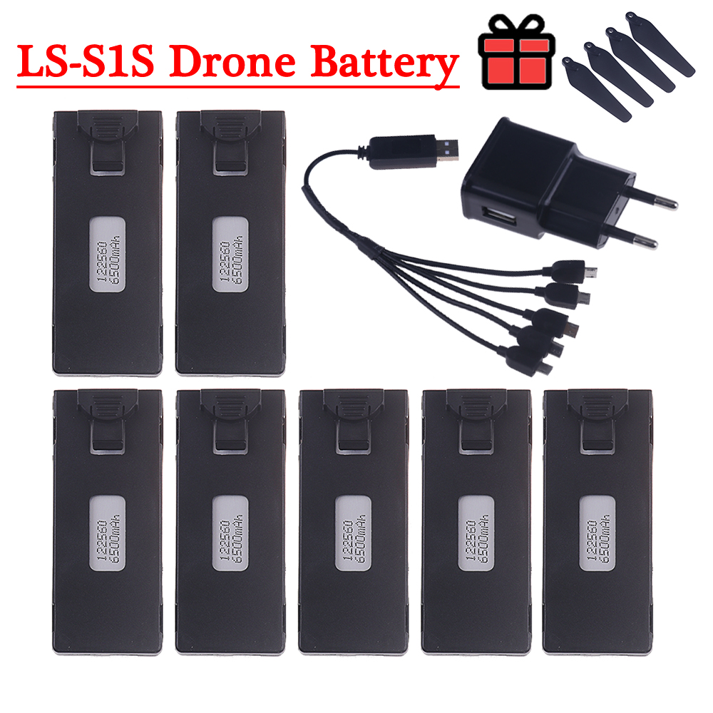 Upgrade 1800mah 6500mAh 3.7v S - Drone Rc S1S บทวิจารณ์และราคา