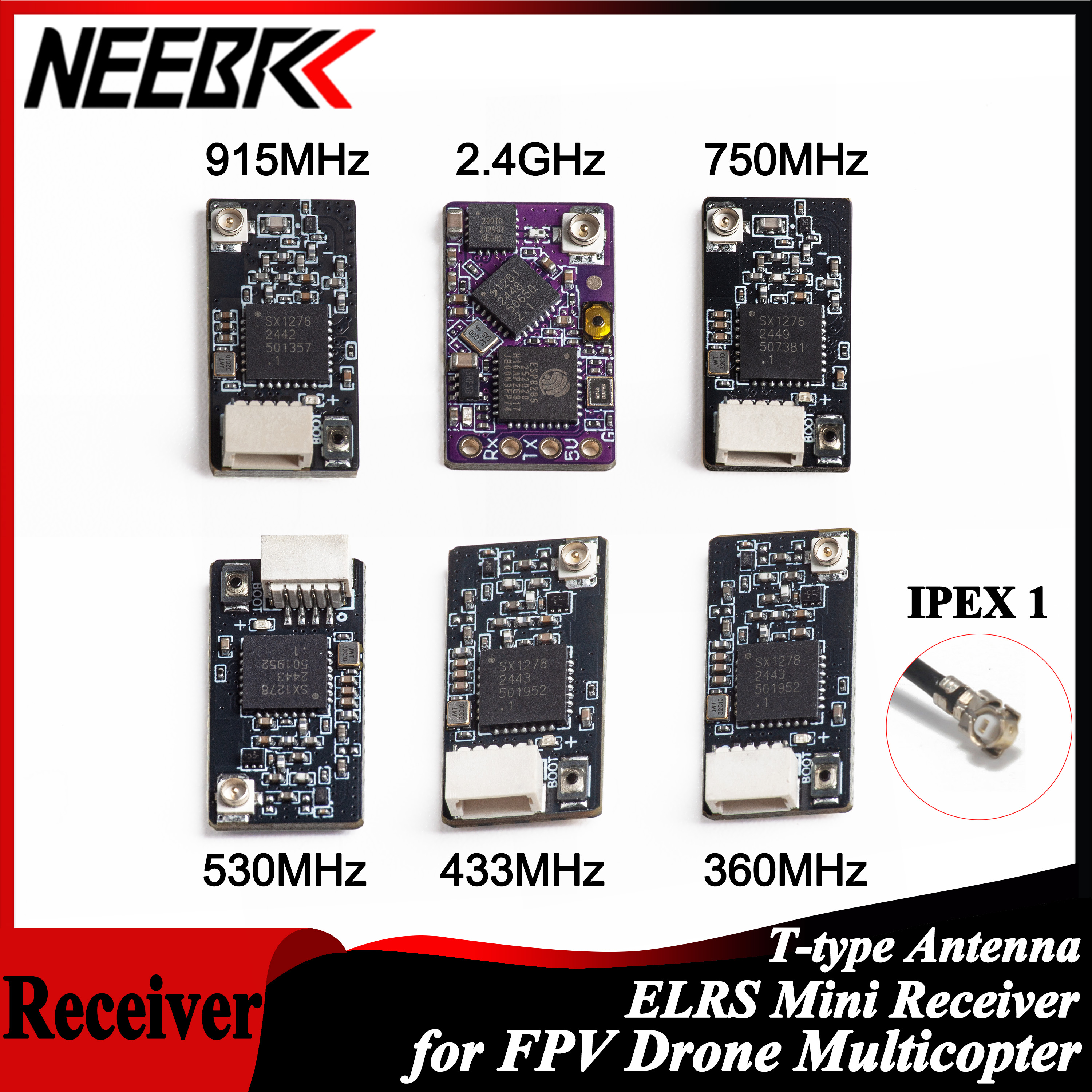 NEEBRC ELRS 2.4G/915Mhz/360Mhz - Drone Rc Quadcopter บทวิจารณ์และราคา