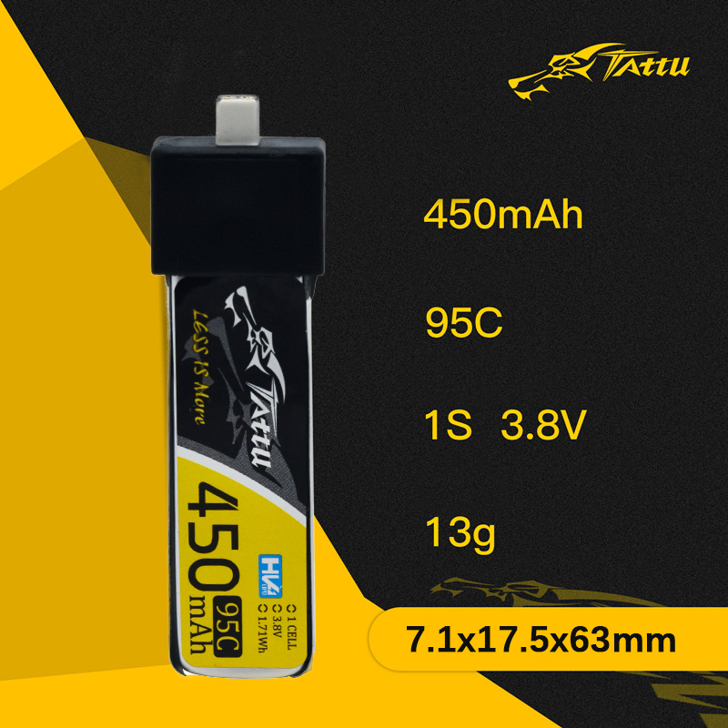 3Pcs NEW TATTU 450/500/550mAh  - Drone Carrera Rc บทวิจารณ์และราคา