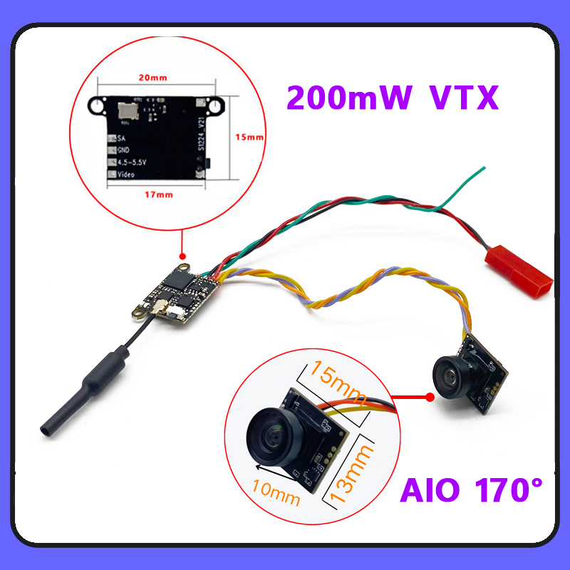 SLONWAKE 5.8G 1200TVL FPV Came - Drone Rc Camera บทวิจารณ์และราคา