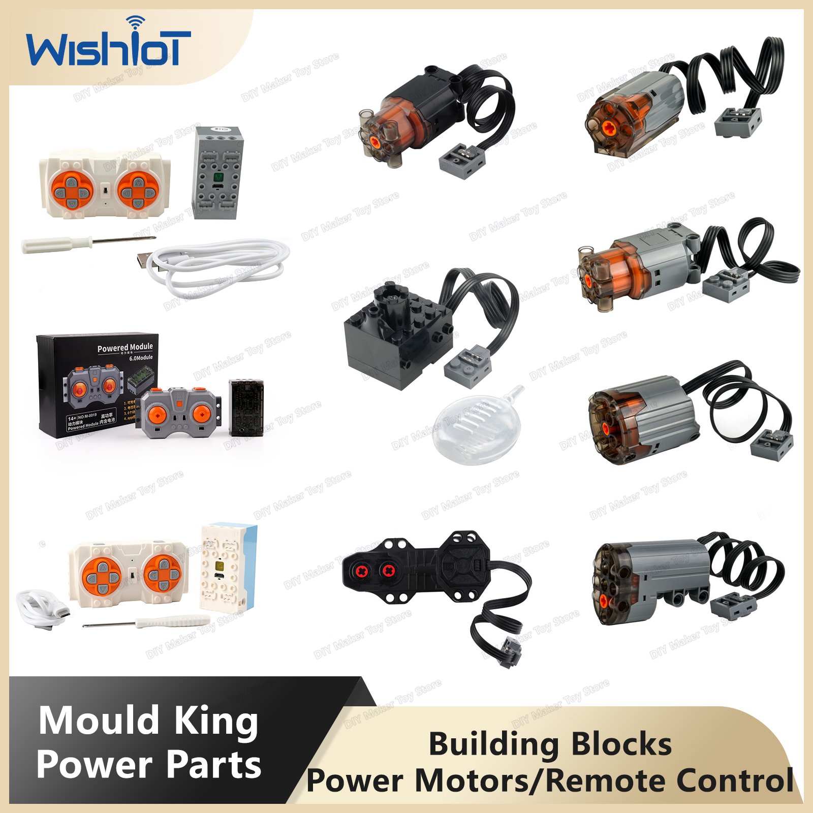 Mould King Power Functions Tec - Drone Xl Rc บทวิจารณ์และราคา