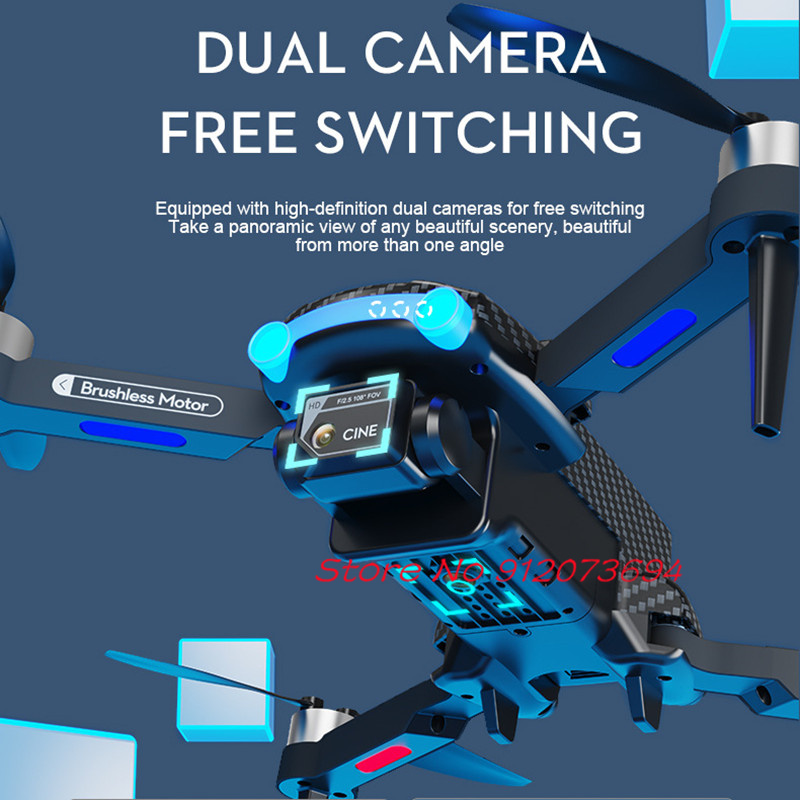 Brushless Obstacle Avoidance R - Drone Rc S1S บทวิจารณ์และราคา