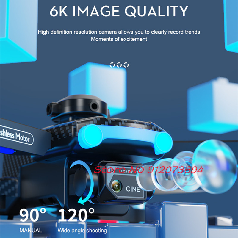 Brushless Obstacle Avoidance R - Drone Rc S1S บทวิจารณ์และราคา