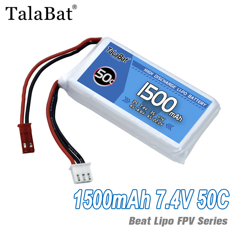3Pcs TalaBat 50C 1500mAh 7.4V  - Drone Zll Rc บทวิจารณ์และราคา