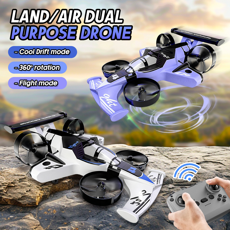 2in1 Mini Drone Air-Ground Fly - Drone Carrera Rc บทวิจารณ์และราคา