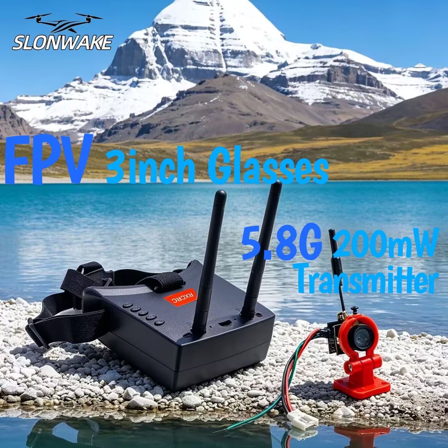 SLONWAKE 5.8G Analog VTX Trans - Drone Rc Camera บทวิจารณ์และราคา