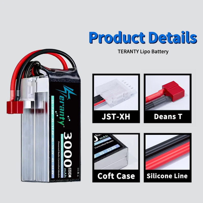 2Pcs TERANTY 14.8V 15.2V Lipo  - Drone Rc Truck บทวิจารณ์และราคา
