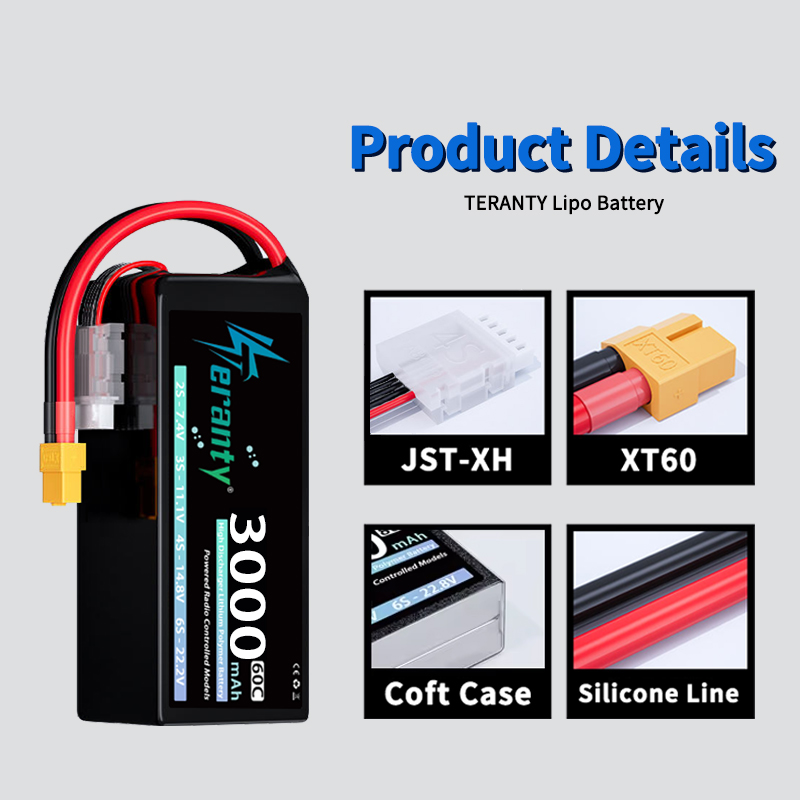 2Pcs TERANTY 14.8V 15.2V Lipo  - Drone Rc Truck บทวิจารณ์และราคา