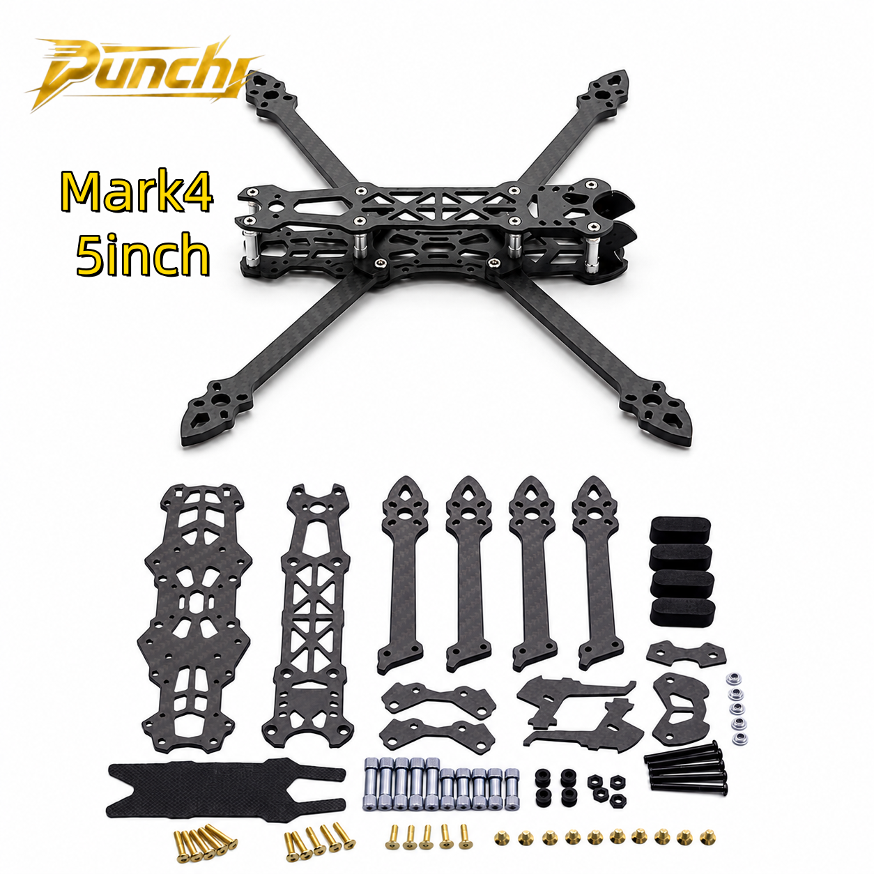 Mark4 5inch FPV Carbon Fiber F - Drone Rc Quadcopter บทวิจารณ์และราคา
