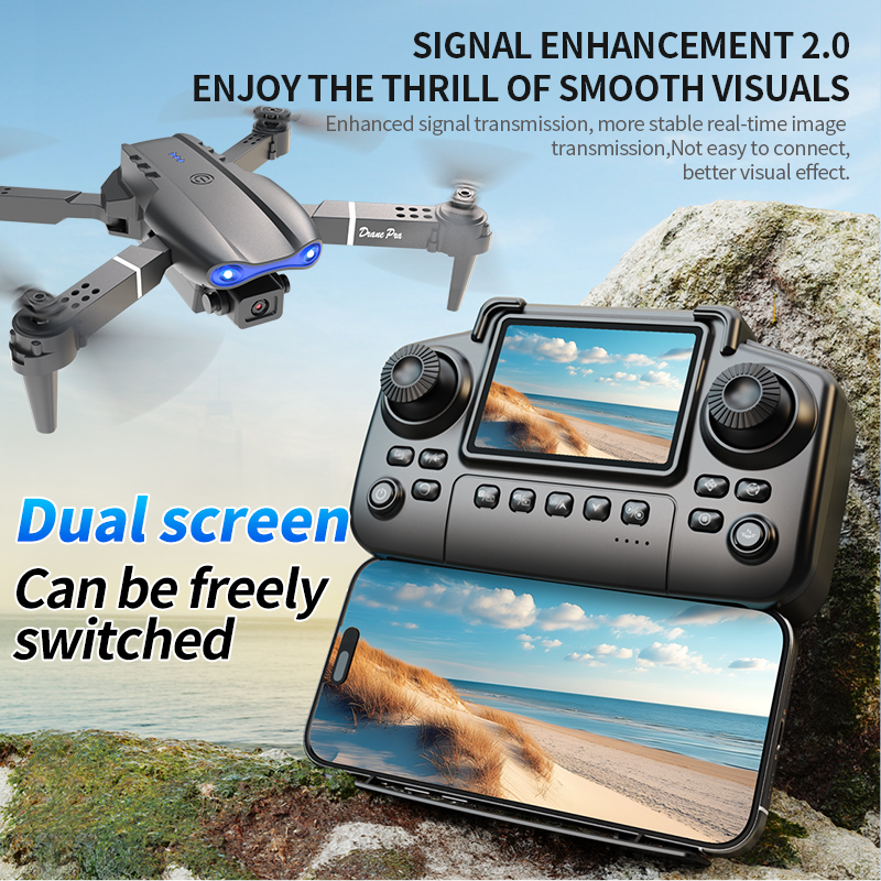 E99 PRO Drone Screen Control A - Drone Rc E99 K3 บทวิจารณ์และราคา