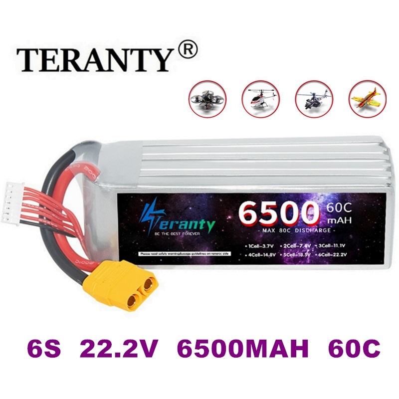 TERANTY 6S 22.2V Lipo Battery  - Drone Rc Truck บทวิจารณ์และราคา