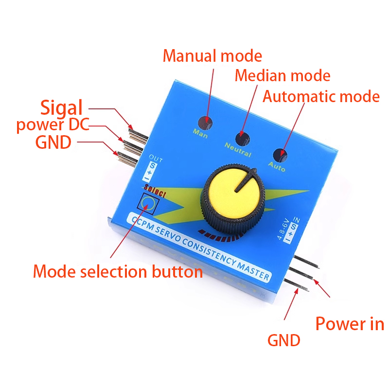 3CH Simple Multi Servo ECS Tes - Drone Rc Accessories บทวิจารณ์และราคา