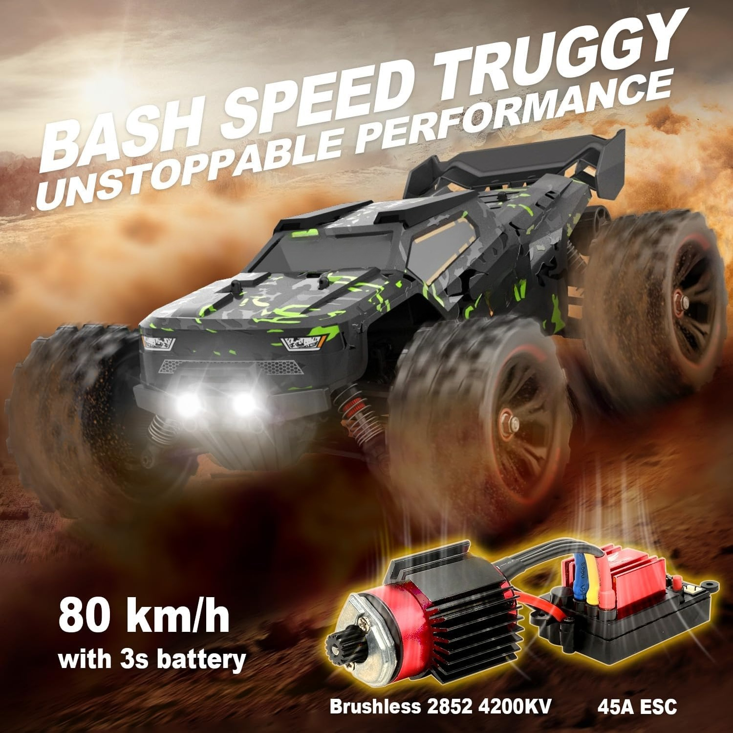 1/14 Brushless RC Cars for Adu - Drone Carrera Rc บทวิจารณ์และราคา