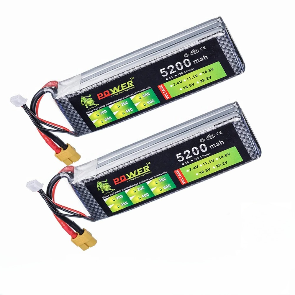 3S 5200mah 11.1V  60C Lipo Bat - Drone Zll Rc บทวิจารณ์และราคา
